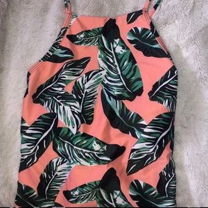 One Piece Halter Suit